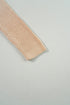 Apricot Cable Knit Drop Shoulder Side Slits Loose Sweater